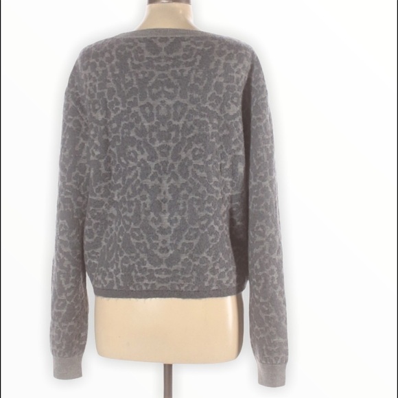 MCQ ALEXANDER MCQUEEN Leopard Mohair Sweater - Picture 5 of 9